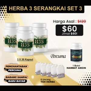 HERBA 3 SERANGKAI SET 3